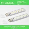 2 Adet USB LED Kitap Işıkları 8/24Boncuk SMD 5630 5730 Ampul 5V Güç Girişi Beyaz 5000-6500K Sıcak Beyaz 3000-3500K