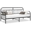VidaXL Daybed Frames Black 90x200 Cm Steel 42002631
