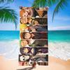 New Anime Character Printed Microfiber Beach Towel Quick Dry Water Absorbent Bath Towel