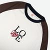 Wieoldeuwoldeu Love Raglan Long Sleeve Ivory