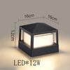 Hot Sale Good Quality Black Bedroom Bedside Wall Lamp Living Room Outdoor Waterproof LED Acrylic Ceiling Column Light