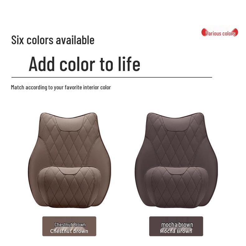 BMW Car Neck and Lumbar Support Pillow for 3/5/7 Series, X1, X3, X5, X7
