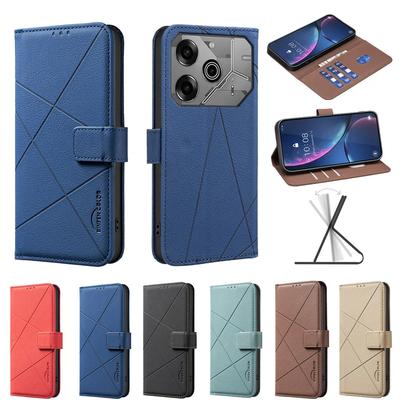 Pénztárca Kártyatartó Mágneses Flip Bőr Tok Tecno Pova 6 Neo 5G Pova 6 Pro 5G Pova 6 Borító Telefon Funda