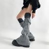 Long Length Y2k Socks Lace Trim Over Knee Socks New Lace Leg Warmer  Women's Wear