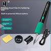 1 Set 5V15W USB TypeC Interface Electric Soldering Iron Repair Wireless Mini Three-level Temperature Soldering Iron Welding Tool