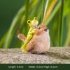 Resin Frog Flower Pot Ornaments Mini Home Micro Landscape Cute Animal Frog Ornament