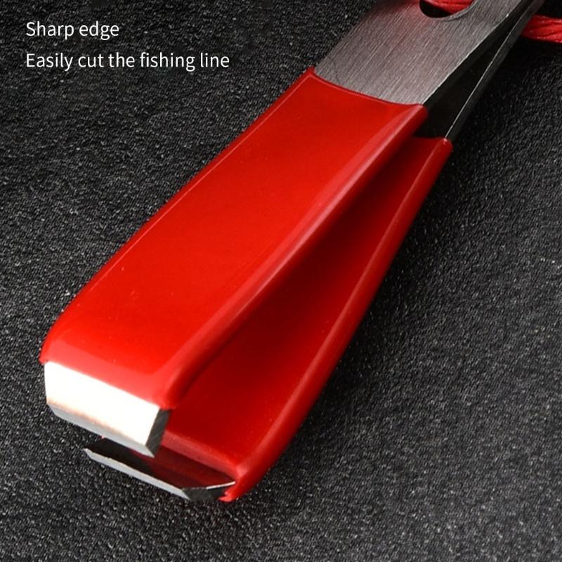 Fly Tying Fishing Line Cutter Scissors Aluminum Construction Sliding Lock Mechanism For Easy Carrying On Vests Bags