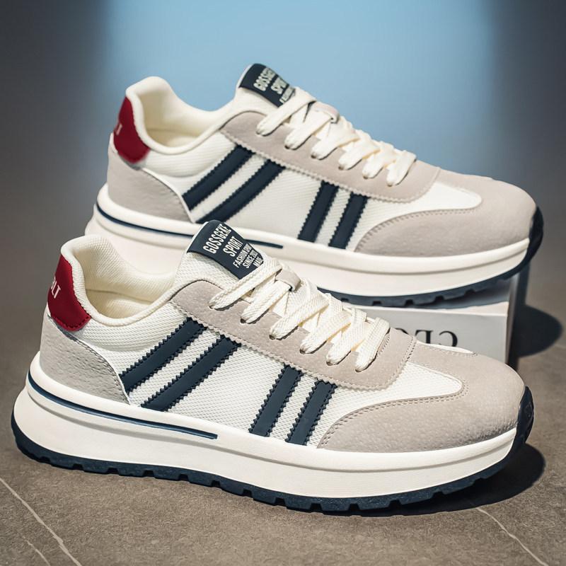 Shoes Spring casual Forrest Gump sneakers Teen running non-slip thick-soled little white dad shoes