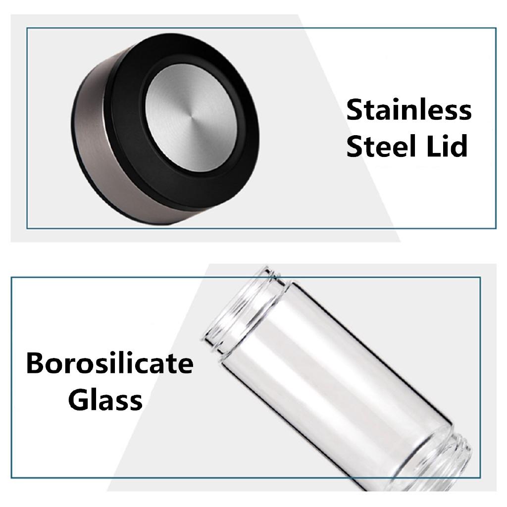 700~1000PPB Hydrogen Portable USB Charging Water Bottle Cup Quick Electrolysis DC-5V New