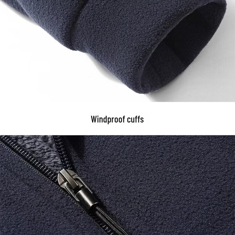 Pierre Cardin Men's Thickened Fleece Cardigan