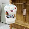 Pet Plush Embroidered Vest Dog Autumn/Winter Velvet Thickened with Traction Ring Small Dog Coat Christmas Clothes Jacket