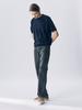 EDWARDMAX Fontana Short-Sleeve Knitwear Navy