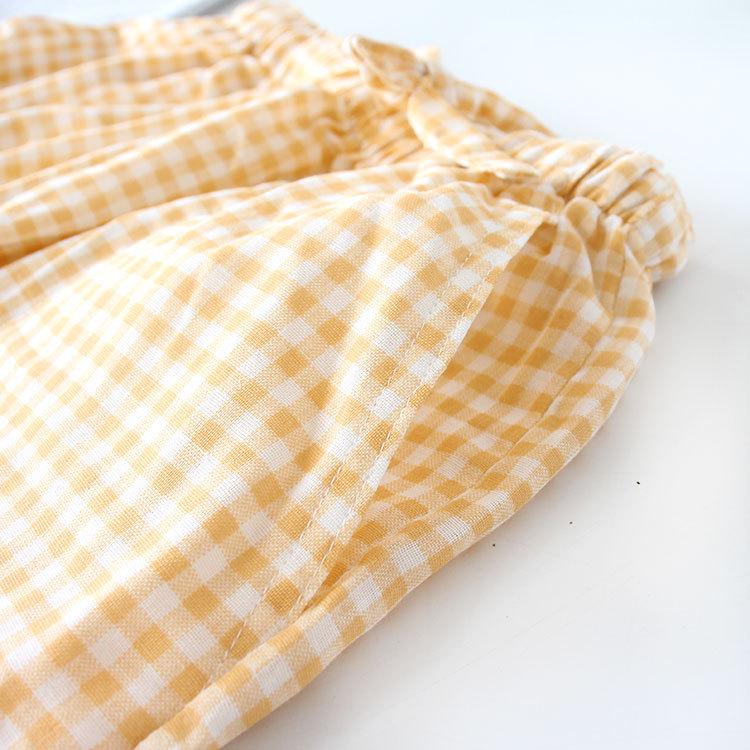 Women's Cotton Sleep & Home Pants - Lightweight, Breathable, Long, Unisex Style for Spring/Summer/Autumn