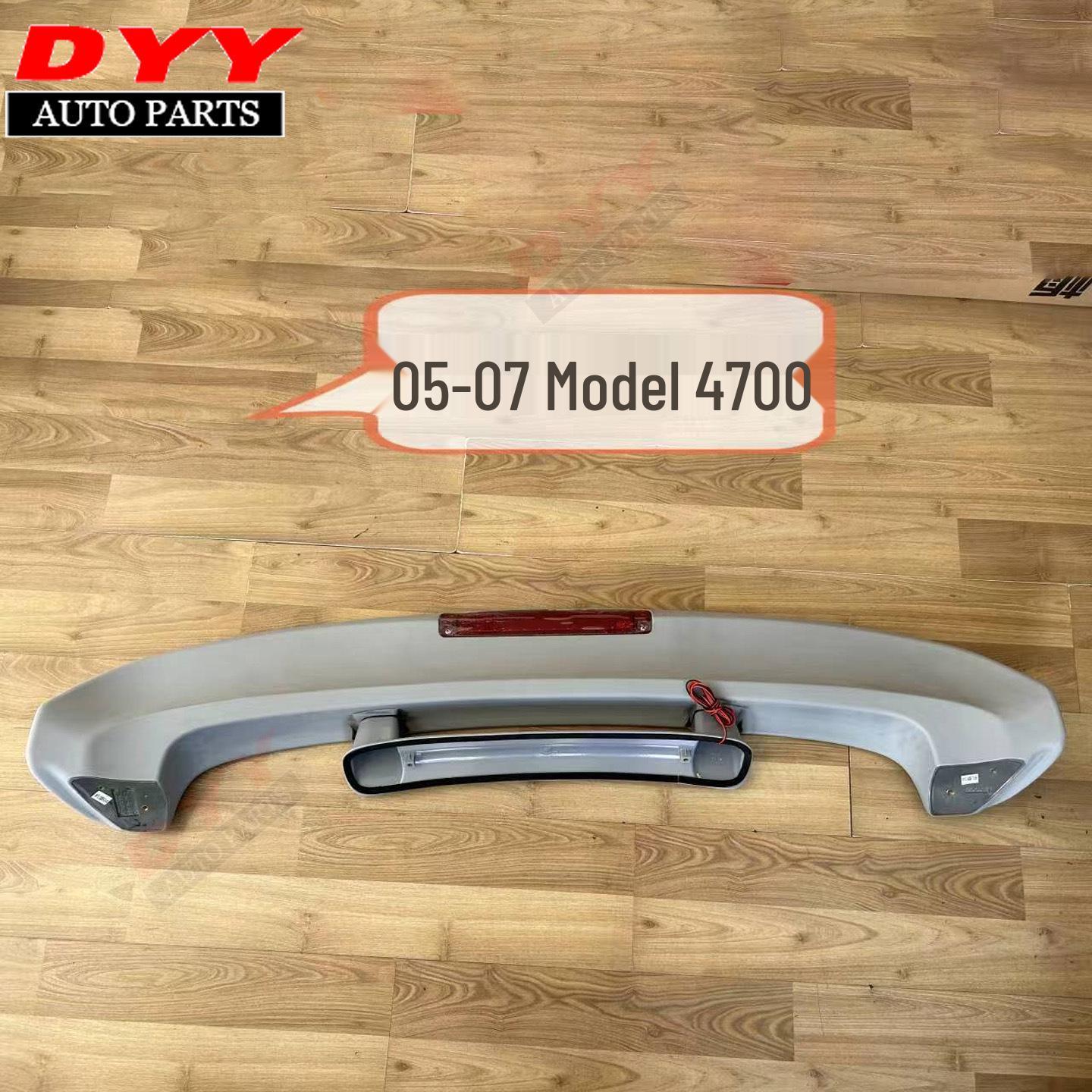 

Compatible Rear Spoiler Top Wing for Land Cruiser 4700/4500 LC100 with Light, Quality Original Car Model