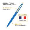 Bic Japan Bic Ballpoint Pen Click Gold 0.5 Oil-based Black Smooth Adult Color Set of 6 CLG05-ADL