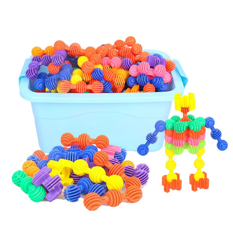 Kindergarten Building Block Toys: Little Sunflower Early Education Puzzle for Boys