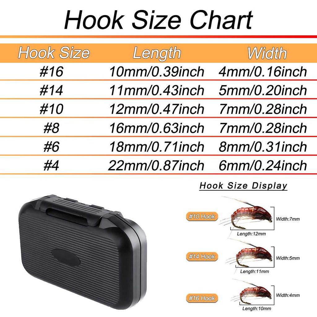 Fly Fishing Flies Kit, 24-120Pcs Handmade Fly Fishing Gear with Dry/Wet Flies, Streamers, Fly Assortment Trout Bass Fishing with Fly Box