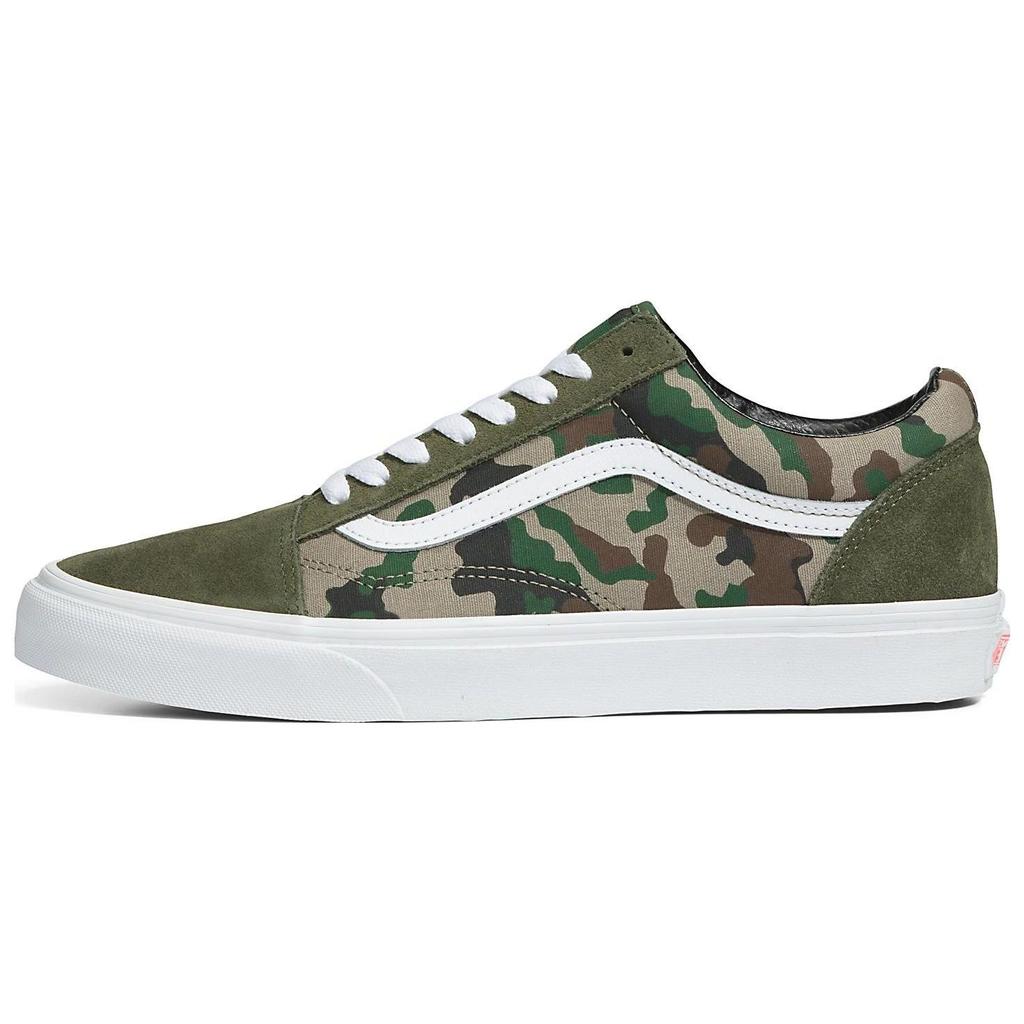 Vans Old Skool Series Plátěné Semišové Ležérní Nízké Skate Boty Unisex tenisky Maskáčové VN0007NTY33