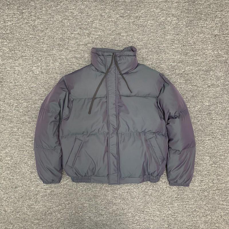 Mens Thick Puffer Jacket Warm Winter Streetwear Loose Fit Cotton Coat Teens