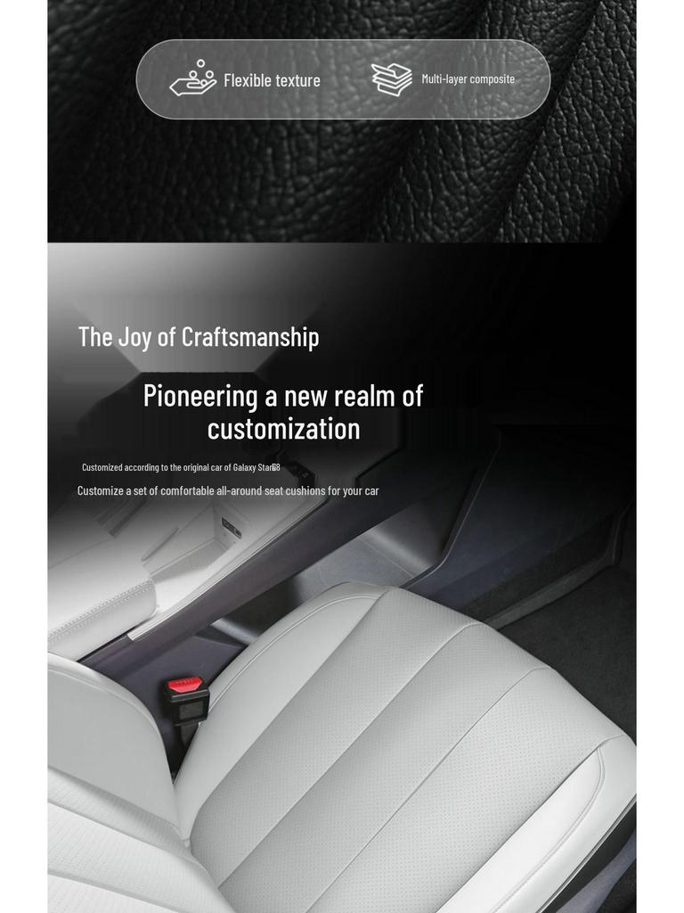 Geely Galaxy A7 All-Season Breathable Leather Seat Covers & Cushions