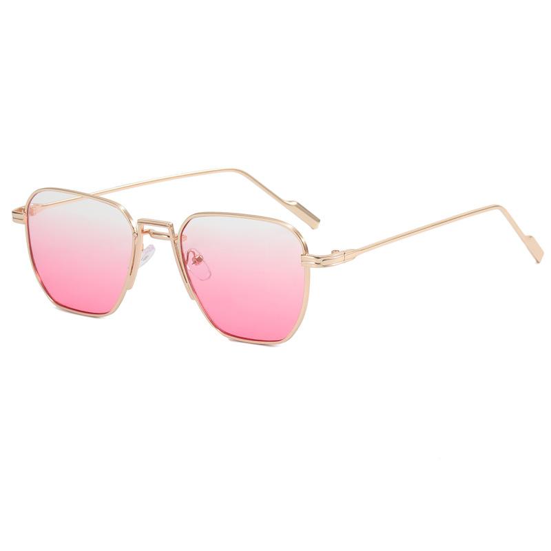 

JYL TS Big Face Sunglasses Women UV Protection Slimming LXQ3552 A-9311 светло-синий