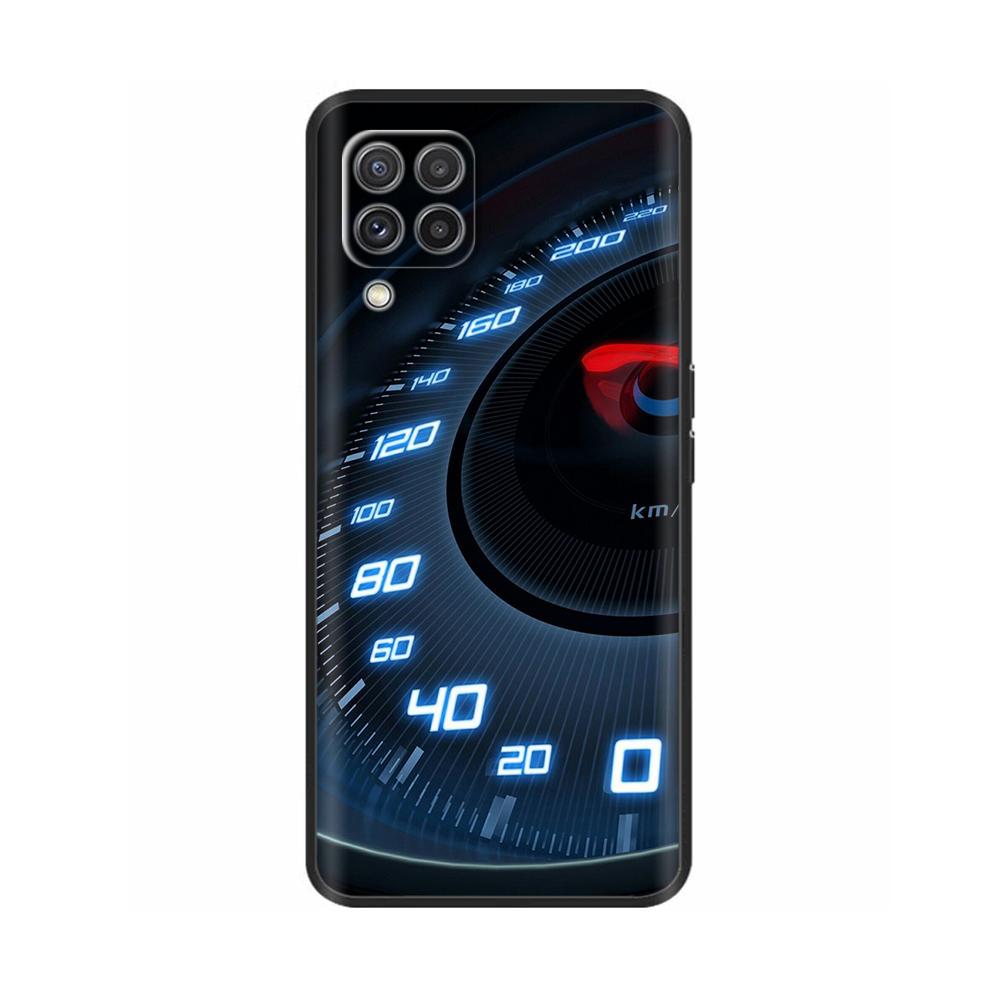 Per Samsung Galaxy A12 Custodia Verniciata Morbido Silicone Liquido Protezione Fotocamera Copri Telefono Per Samsung M12 F12 A 12 Galaxy M12 Fundas