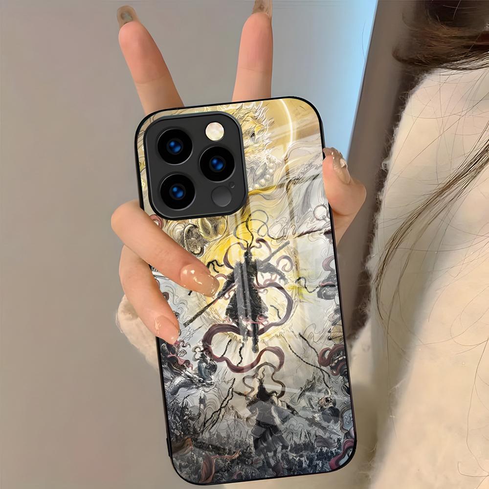 Cool Monkey King Phone Case For IPhone 17 Pro Max 16 15 14 Pro Max 13 11 Plus Glass Cover