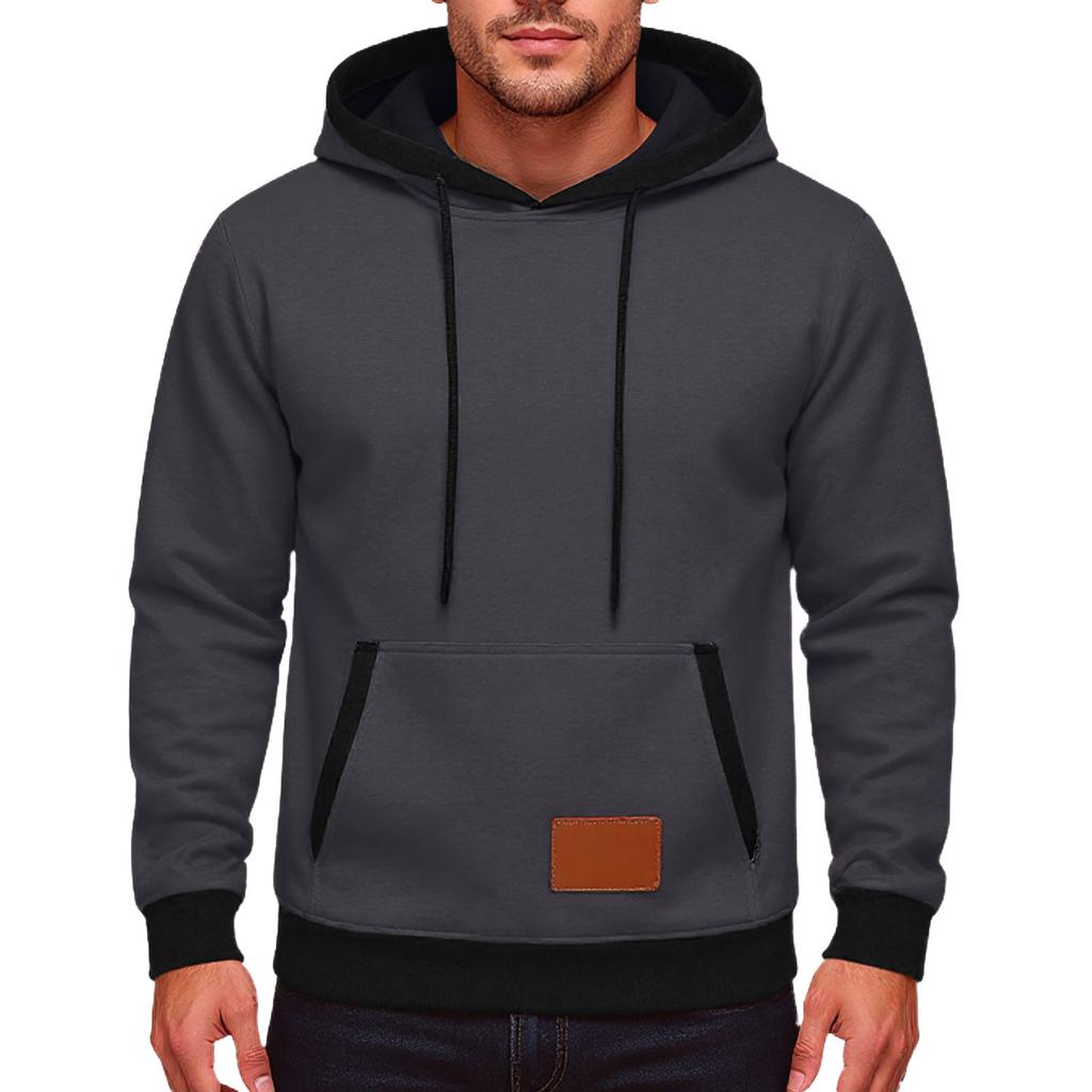 Hooded Sports Tracksuit Unisex Running Outfits Long Sleeve Pullover Hoodies Sweatshirt