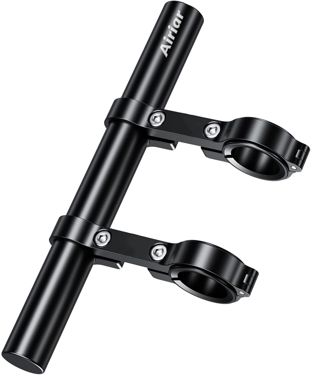 

Airiar Велосипедный удлинитель руля Зажим для руля Кронштейн для фары AR-H4-3-ЧЕРНЫЙ (Длинный/Черный) чёрный