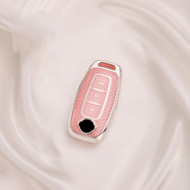 Crystal Tpu 3 Button For Nissan X-Trail T33 Rouge Kicks Pathfinder Rogue Versa Remote Auto Car Key Case Cover Fob