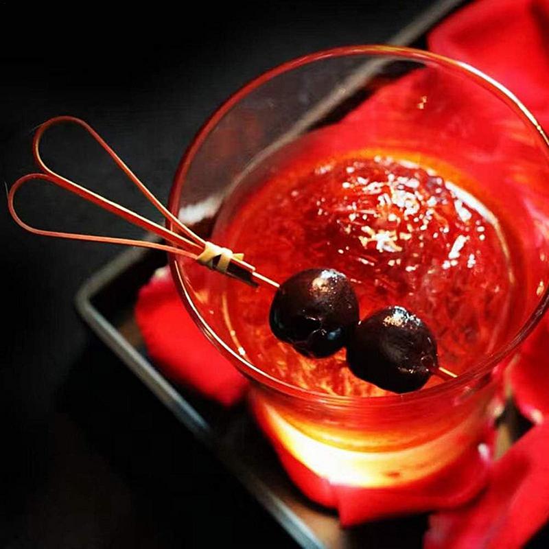 Garnish Picks For Cocktails Drink Picks Cocktail Picks 20 Pcs Heart-Shaped Fancy Toothpicks Appetizer Picks Cocktail Sticks Bar China Mainland