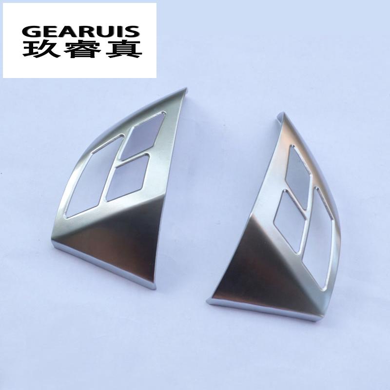 Car Styling Steering Wheel Buttons Sequins Frame Decoration Covers Stickers Trim for BMW 5 Series E60 Interior Auto