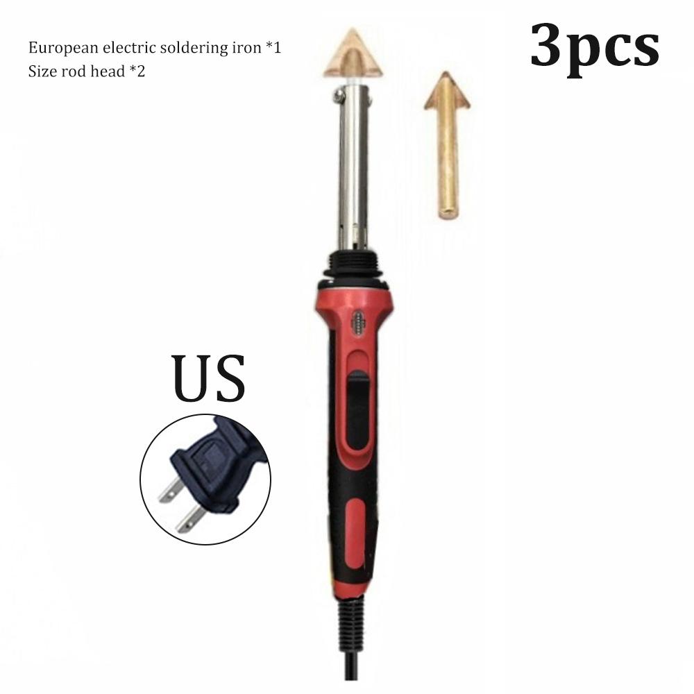 Plastic Soldering Iron AC 110V 220V Welding Welder for Bumper Kayak Repair with Rod Tips Wire Mesh Tin Wire US EU Plug 50Hz 60Hz