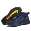 Mens Outdoor Hiking Shoes Breathable Slip Resistant Trail Walking Boots Water Friendly Trekking Footwear