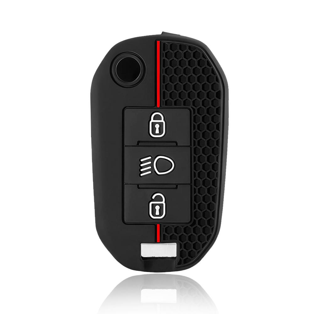 

Silicone Key Cover Car Key Case For Citroen C5 C3 C4 C8 Berlingo For Peugeot Partner Rifter 208 308 508 407 2008 3008 Expert