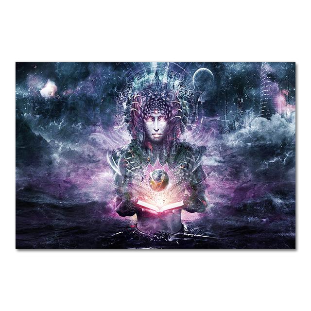

Алекс Грей Психоделічний Trippy Tree Life Модульні картини Сучасне оздоблення дому Настінне мистецтво Принти на полотні Картина Плакат для спальні без рамки 40*60cm