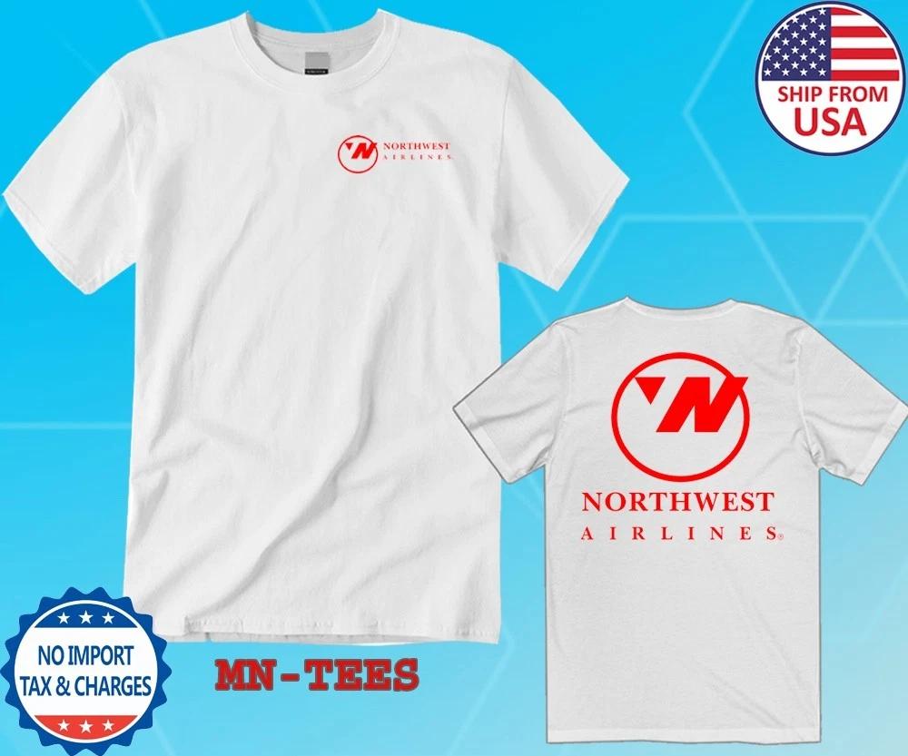 North West Airlines White Size S-5XL L