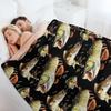 Mary Tracy - Walleye, Pike and Bluegill Throw Blanket Loose Stuffeds Kid'S Soft Plush Plaid Blankets