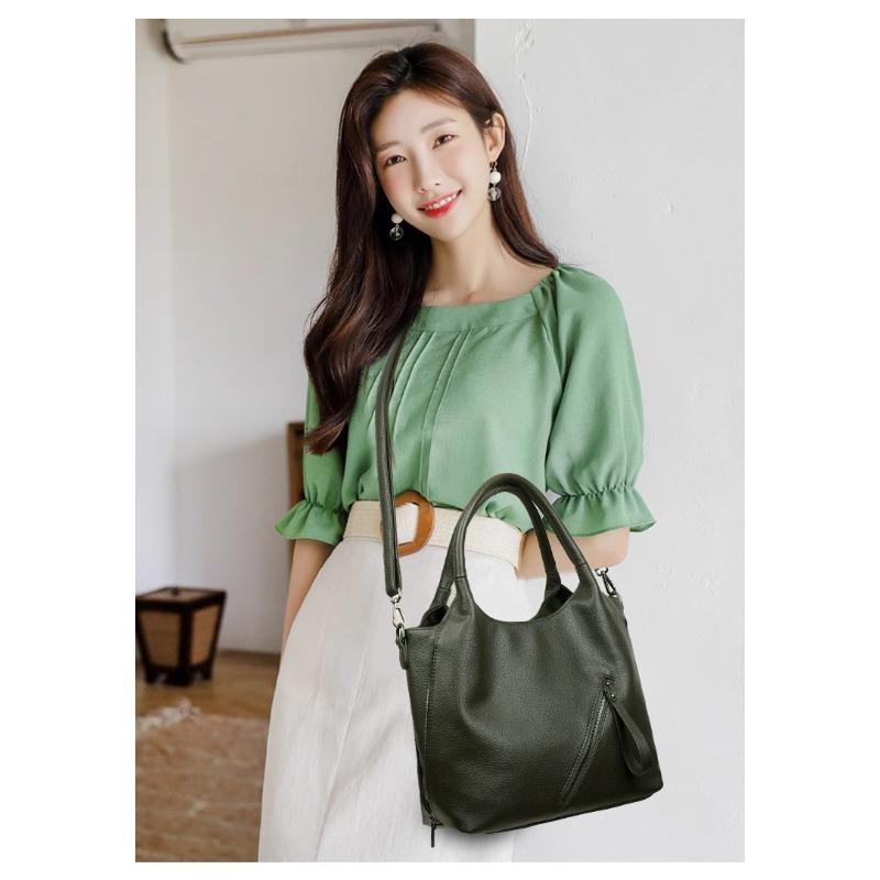 Modische Kunstleder-Umhängetasche für Damen, Handtasche mit großem Fassungsvermögen, Retro-Umhängetasche geeignet für den täglichen Gebrauch und zum Einkaufen