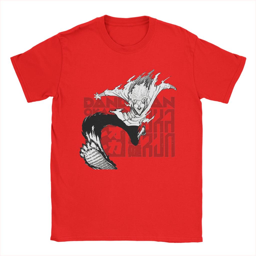 Dandadan   Tshirts Unisex 100%Cotton Tops Kawaii Cool Anime Manga  Round Neck Short Sleeve