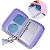 BEAUTYBIGBANG Stamping Plate Storage Bag Cases Multi-function Thicken Traveller Nail art Stamp Bag Organizer Removable Pockets