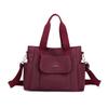 Women's Nylon Tote Bag Multi-interlayer Crossbody Satchel Bag Large Capacity Casual Top Handle Handbags