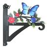 Weather Resistant Wall Hanger Metal Plant Hook Heavy Duty Hanging Basket Bracket Decorative Parrot Retro Copper Art Cat Flower Butterfly for