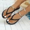 Women Slippers Minimalist Thong Shoes  Fashion Flat Sandals Summer Outdoor Beach Slippers Vacation Leisure Shoes Slides Women
