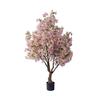 Large Artificial Bougainvillea Tree for Indoor Decoration - Potted Fake Cherry Blossom Plant Ornament