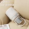 Large Capacity Vacuum Insulated Stainless Steel Water Bottle Women 800-1500ml Triple-Lid Design Portable Travel Cup