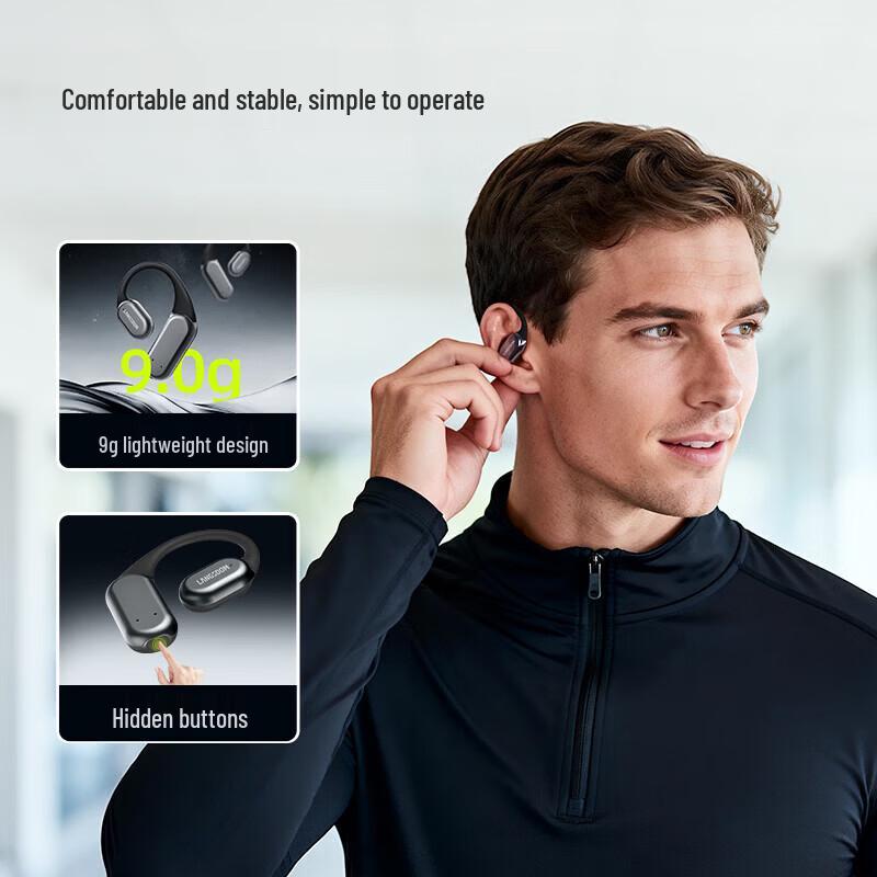 Langsdom AirRunFit Open-Ear Wireless Bluetooth Sports Headphones