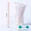 Xidien 17.8cm Individually Wrapped Wooden Stirring Sticks
