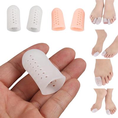 2 PC Gel Big Toe Protector Cover Cap Prevent Ingrown Toenail, Blisters Pain UK