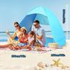 Tenda da Spiaggia Pop-up Automatica 2 Secondi, Semplice Tenda da Sole da Esterno, Tenda da Relax da Spiaggia, Rifugio Solare Pieghevole Portatile